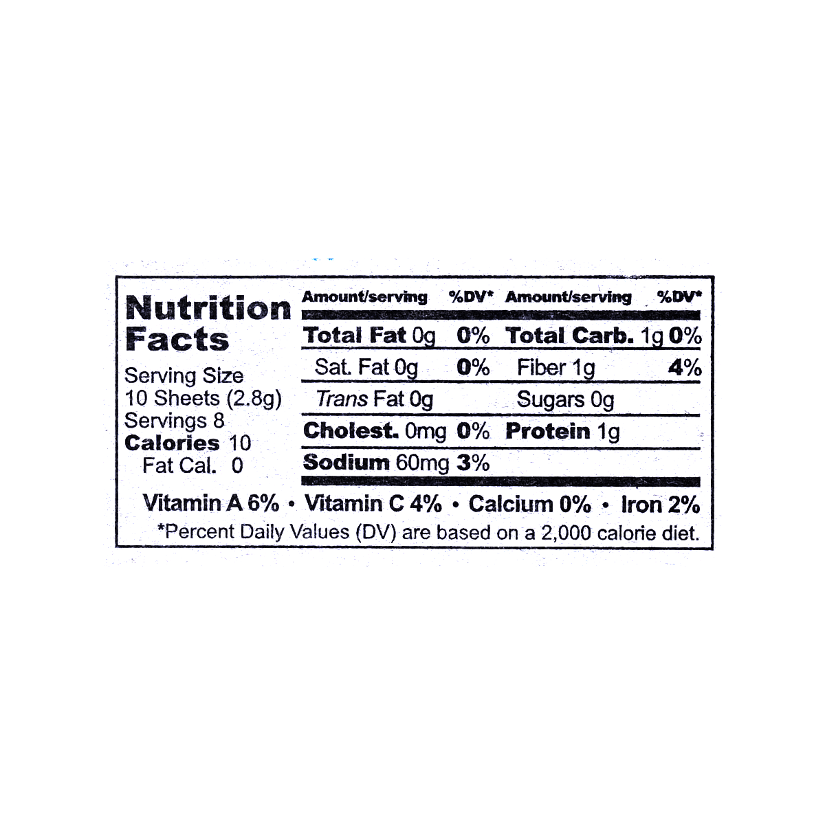 Seasoned Seaweed 18.4g