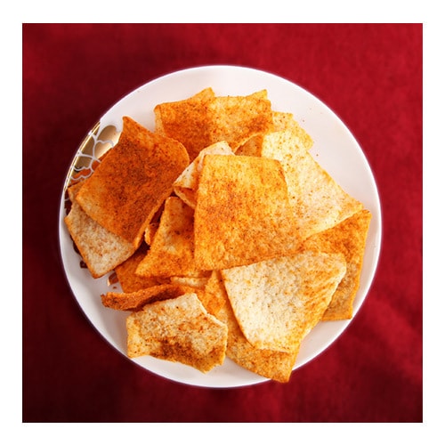 Hot & Spicy Rice Crackers - Crispy Snack, 14.1oz