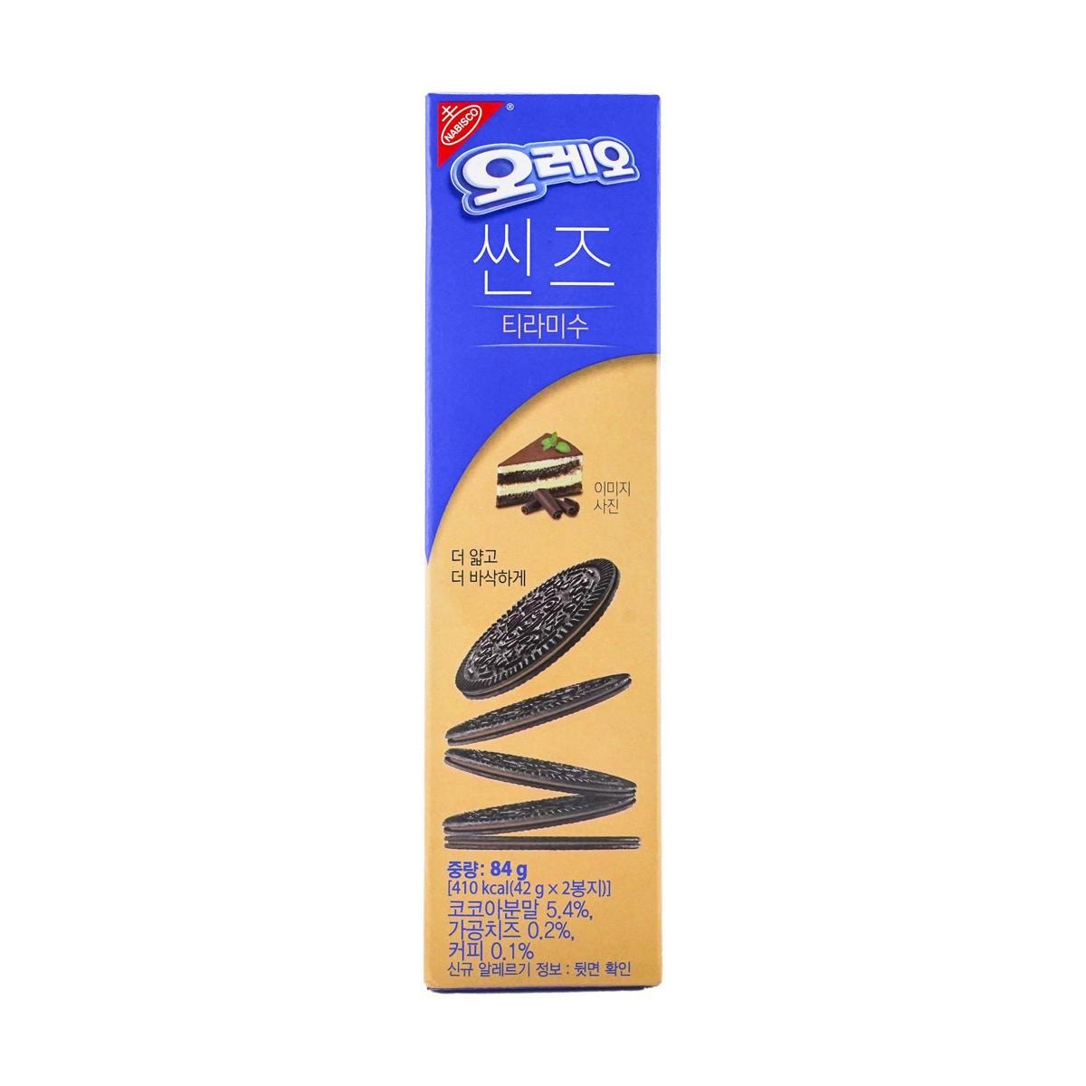2.96 oz* 6packs Oreo Thins Korea Cookies - Thins Chocolate Mousse / Tiramisu /Vanilla Mousse Sandwich 3 flavors