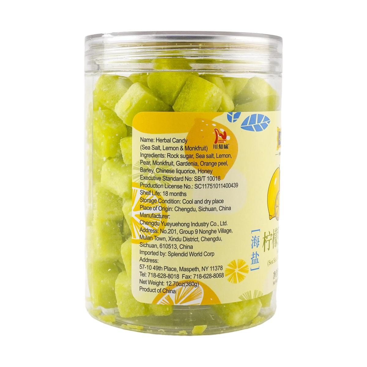 Herbal Candy-Lemon Monkfruit,12.70 oz*3 - 3 Packs