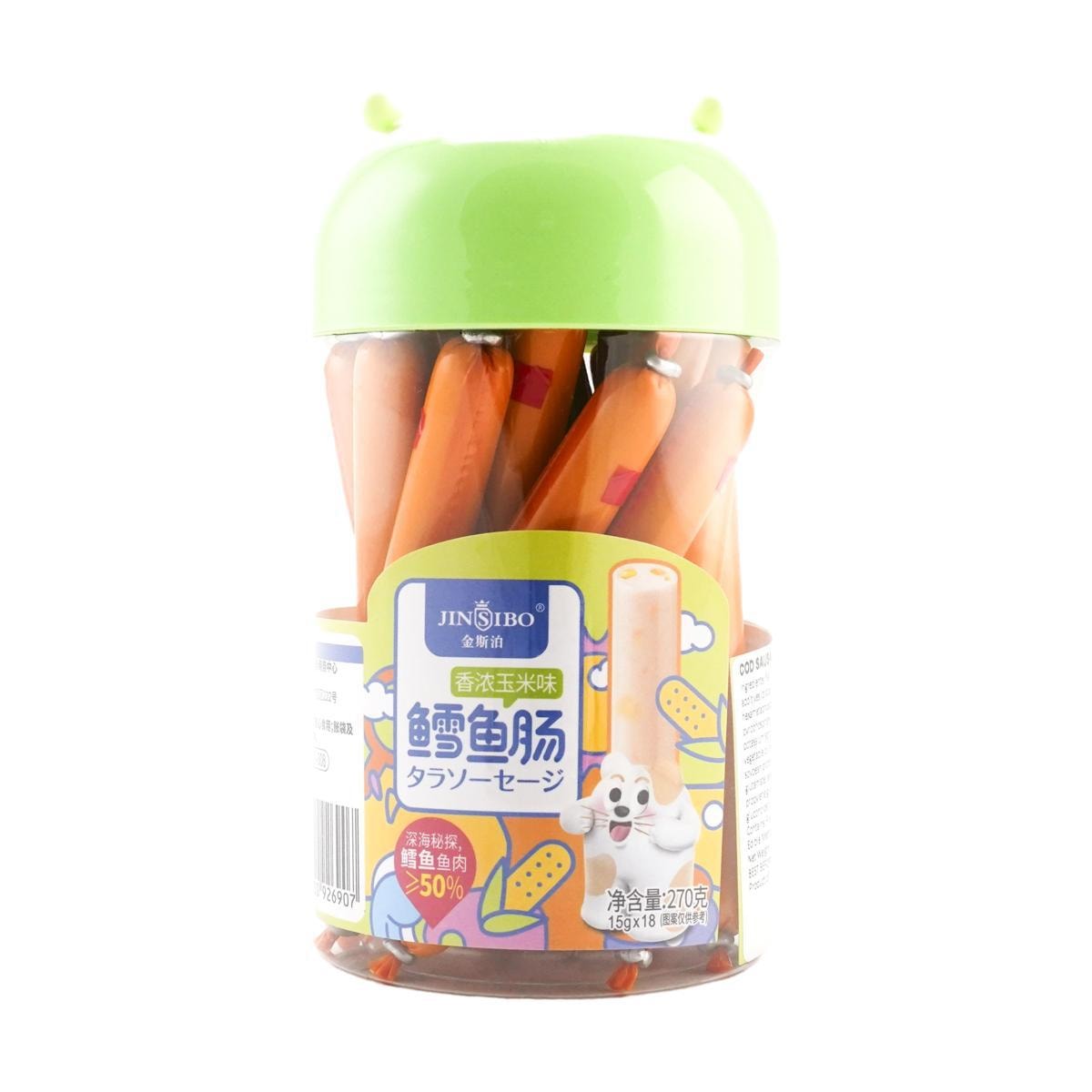 Cod Fish Sausage Cheese Flavor 9.52 oz