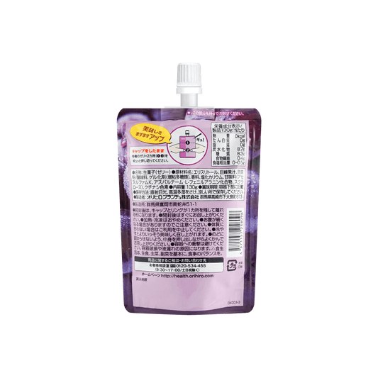 Jelly 0kcal Grape Flavor 130g