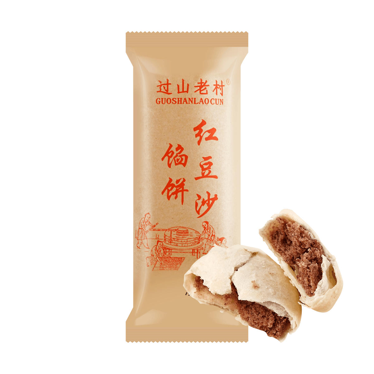 Mung Bean Cake - Chinese Pastry, 4.51oz
