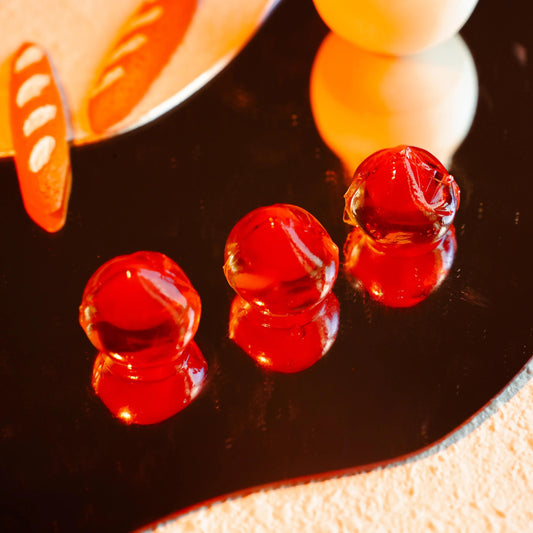 4D Fruit Jelly Gummy Candy Juicy Burst Peach 2.29 oz