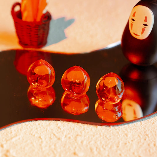 4D Fruit Jelly Gummy Candy Juicy Burst Yellow Peach Gluten-Free 2.29 oz