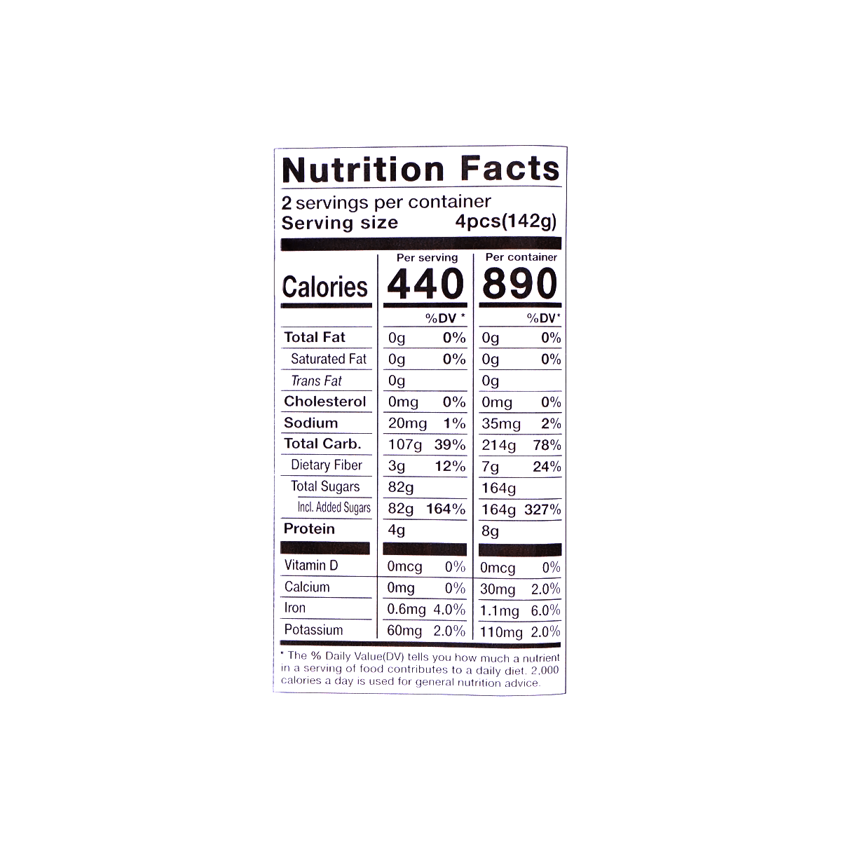 Mochi With Red Bean Paste 284g 8pcs