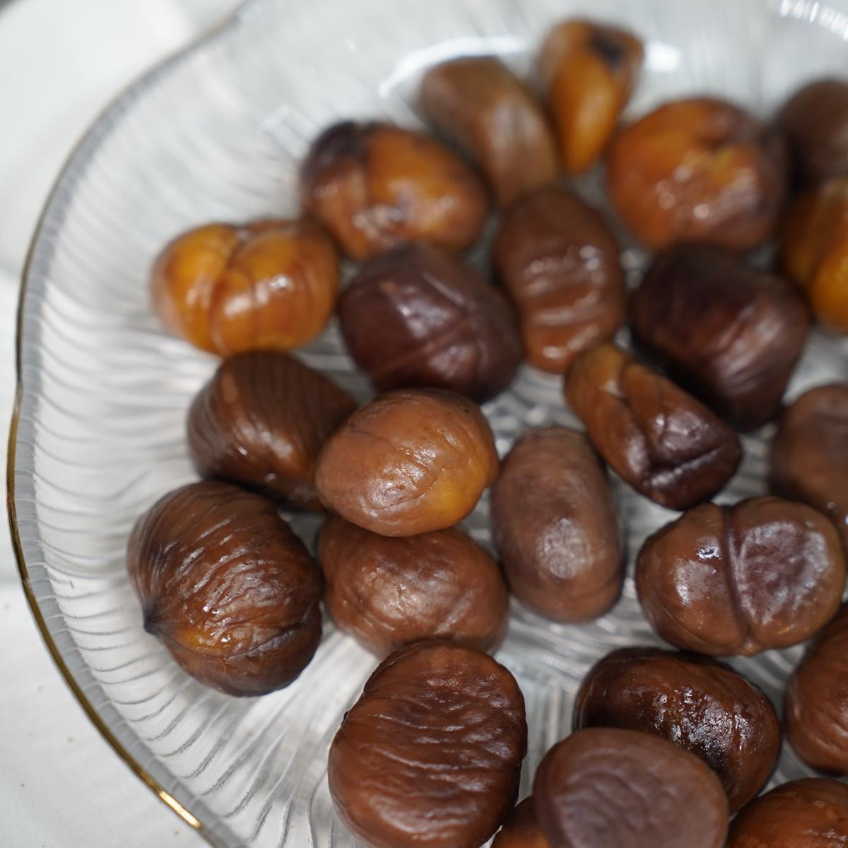 Amaguri - 100% Organic Roasted Peeled Chestnuts, 180g