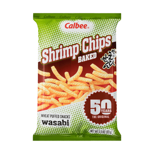 Crispy Shrimp Chips, Wasabi Flavor, 3.32 oz
