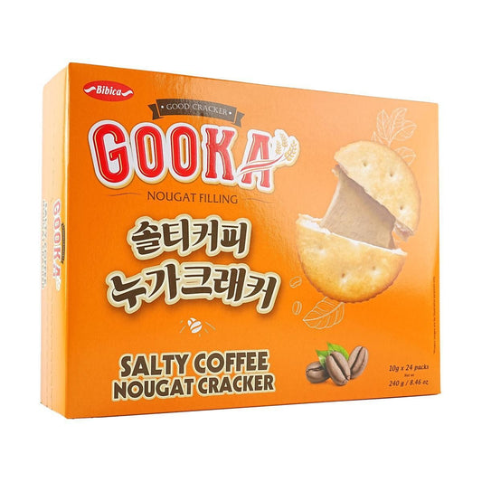 Gooka Salty Coffee Nougat Cracker 8.46 oz