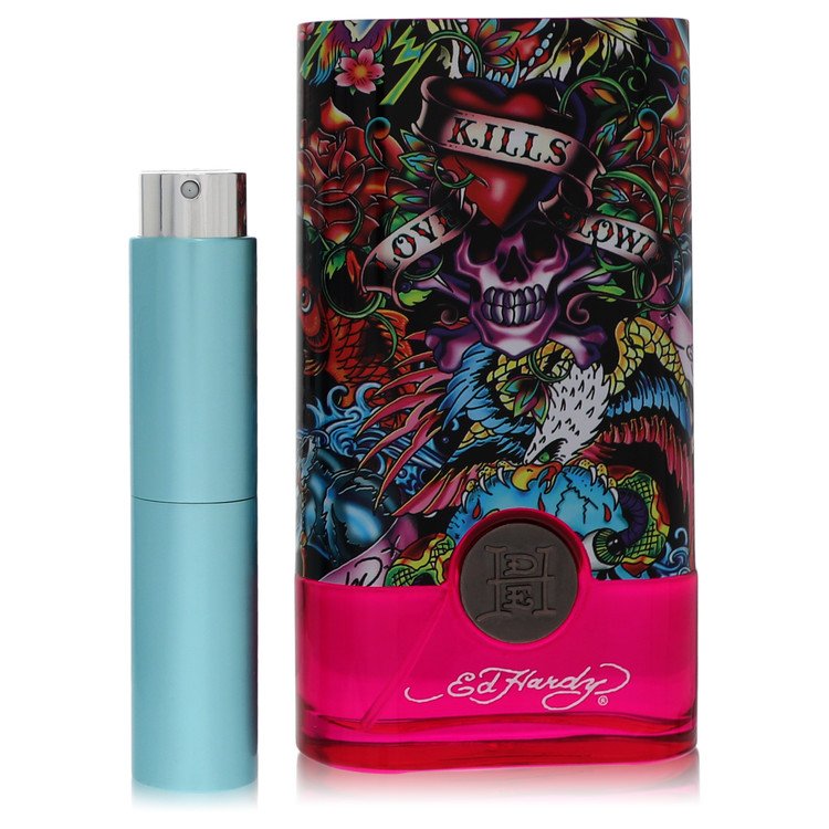 Ed Hardy Hearts & Daggers Travel Spray By Christian Audigier
