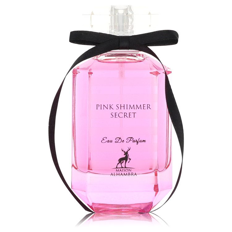 Pink Shimmer Secret Eau De Parfum Spray (Unboxed) By Maison Alhambra
