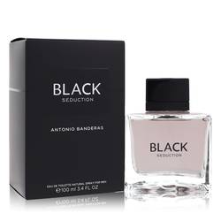 Seduction In Black Eau De Toilette Spray By Antonio Banderas