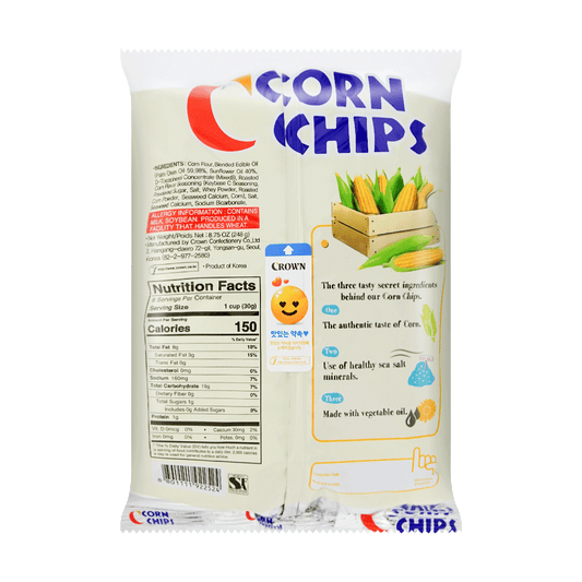 CROWN Corn Chips Family Pack 248g