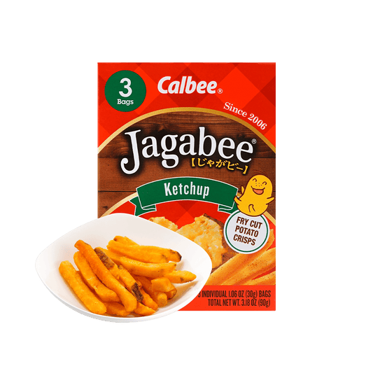 Jagabee Potato Sticks Ketchup Flavor 3 Packs 90g