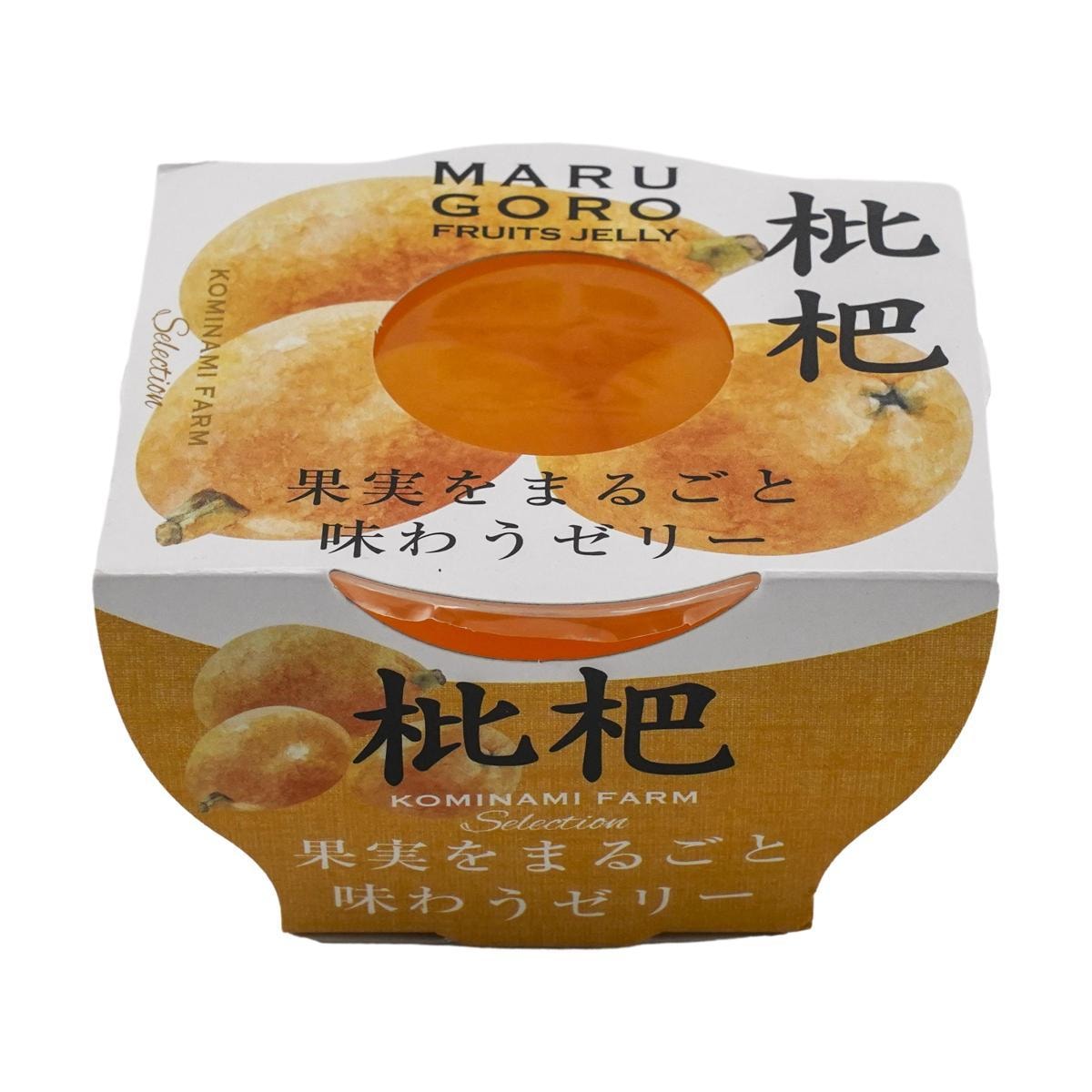 Fruit Marugoto Jelly White Peach, 8.8 oz