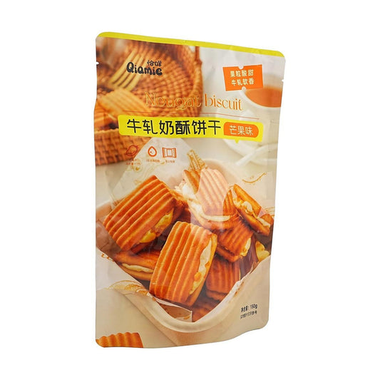 Nougat Souffle Biscuits Mango Flavor,5.29 oz