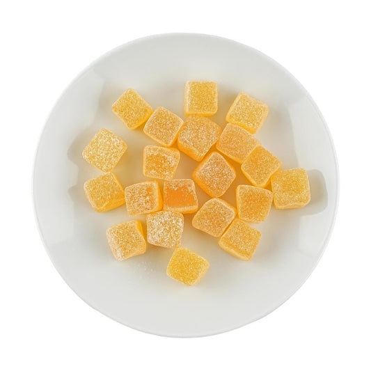 Tough Jelly Gummy Candy Pineapple Flavor 3.53 oz
