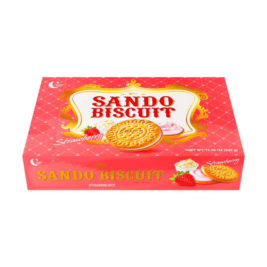 Sando Biscuit Strawberry Flavor Gift Pack 323g