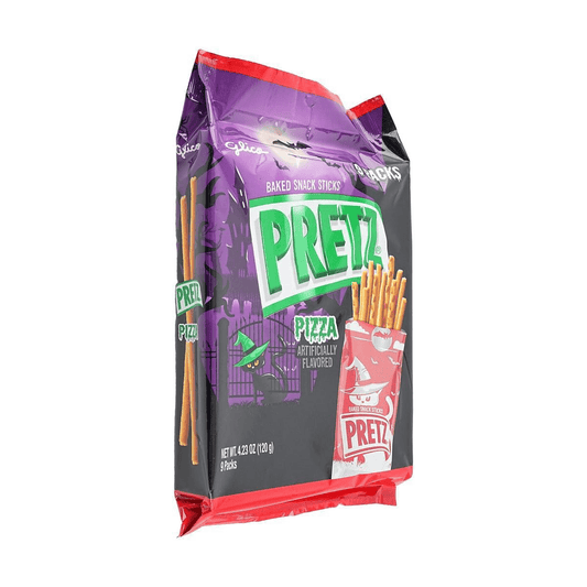 Pretz Pizza Flavor,Family Pack ,9 Packs,4.23 oz
