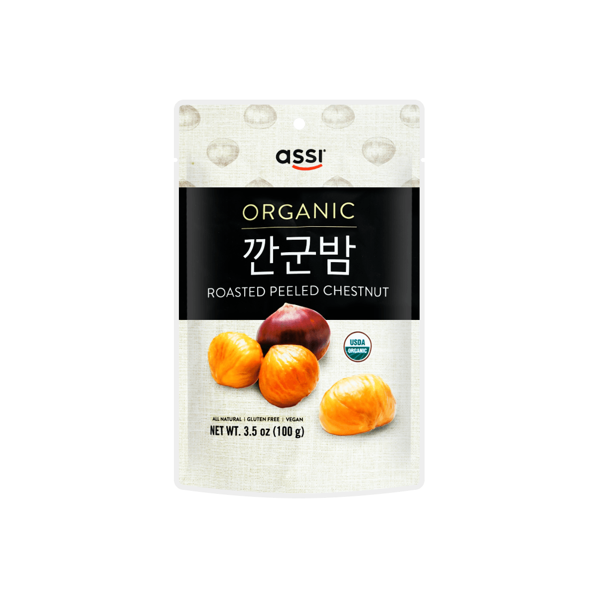 Organic Roasted Chestnut 7oz