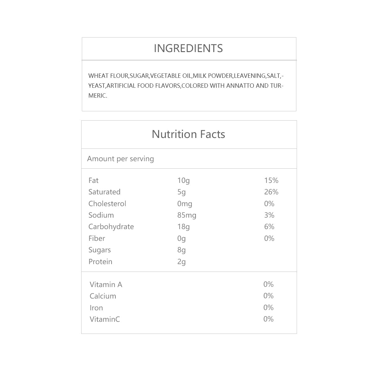 Orange Cream Biscuits 200g