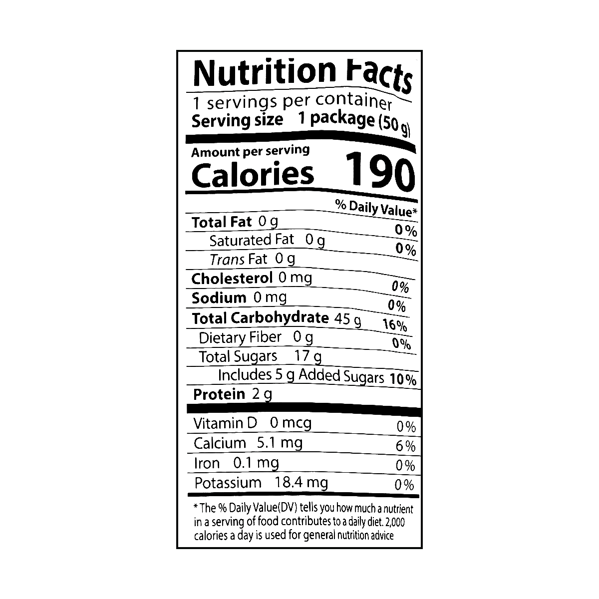 Baked Rice Puff Korean Snack 50g