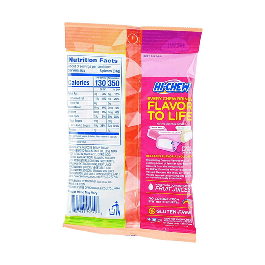 Bag Dessert Jelly Gummy Candy Mix Flavor 3 oz