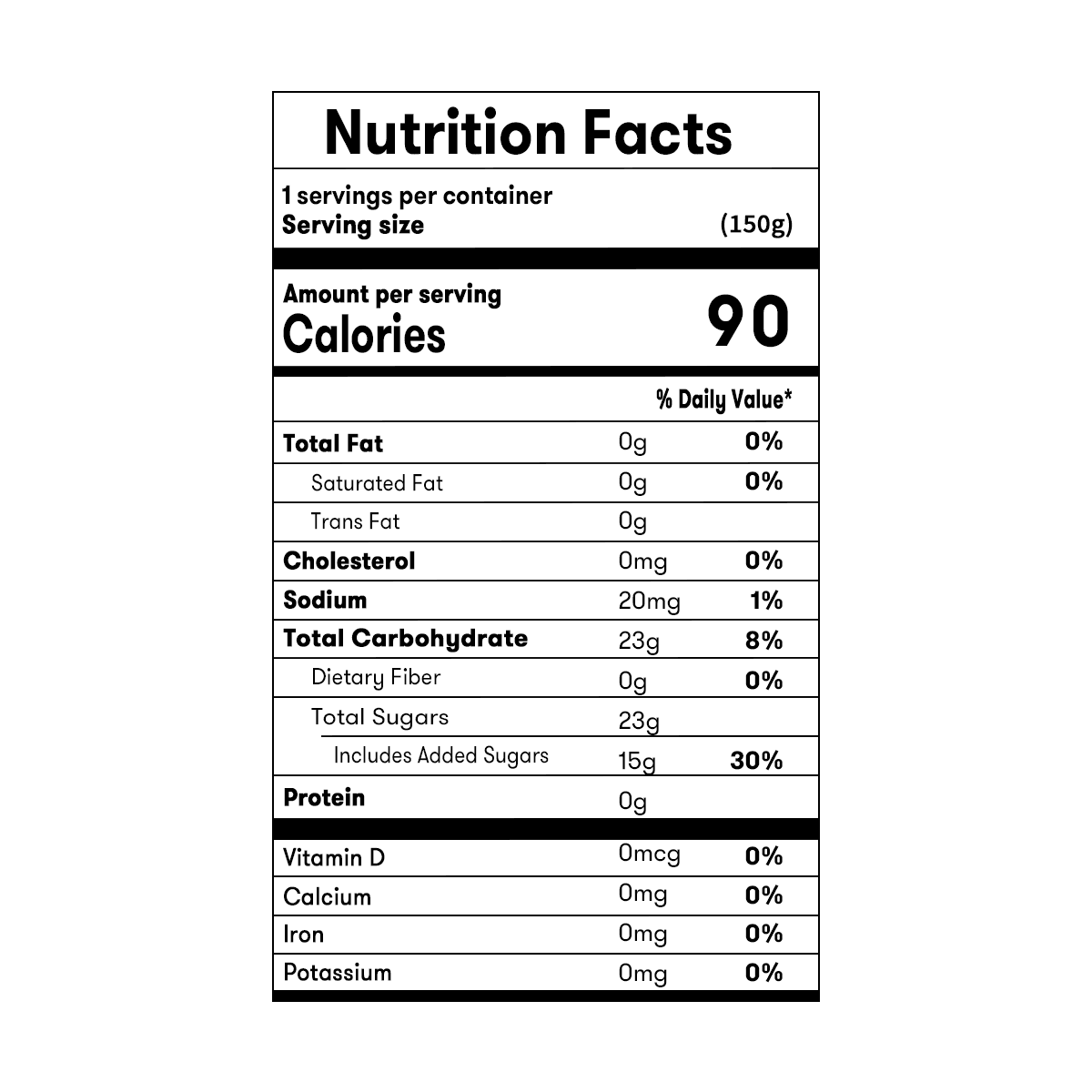 Jelly Drink Grape Flavor 150g