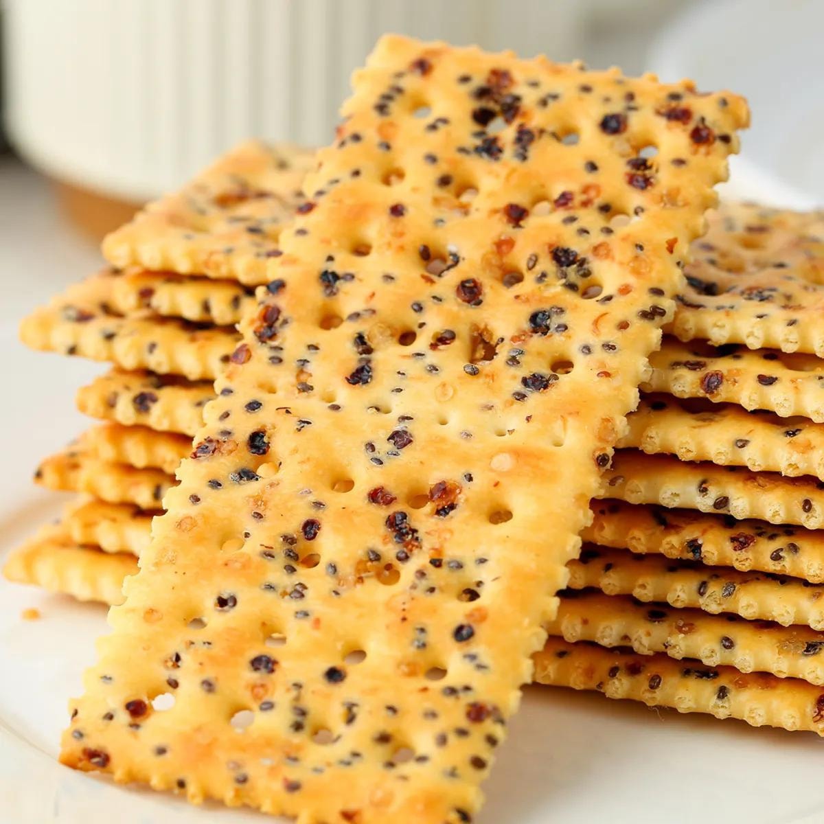 Chia Seed Tri-color Quinoa Soda Biscuits 8.04 oz