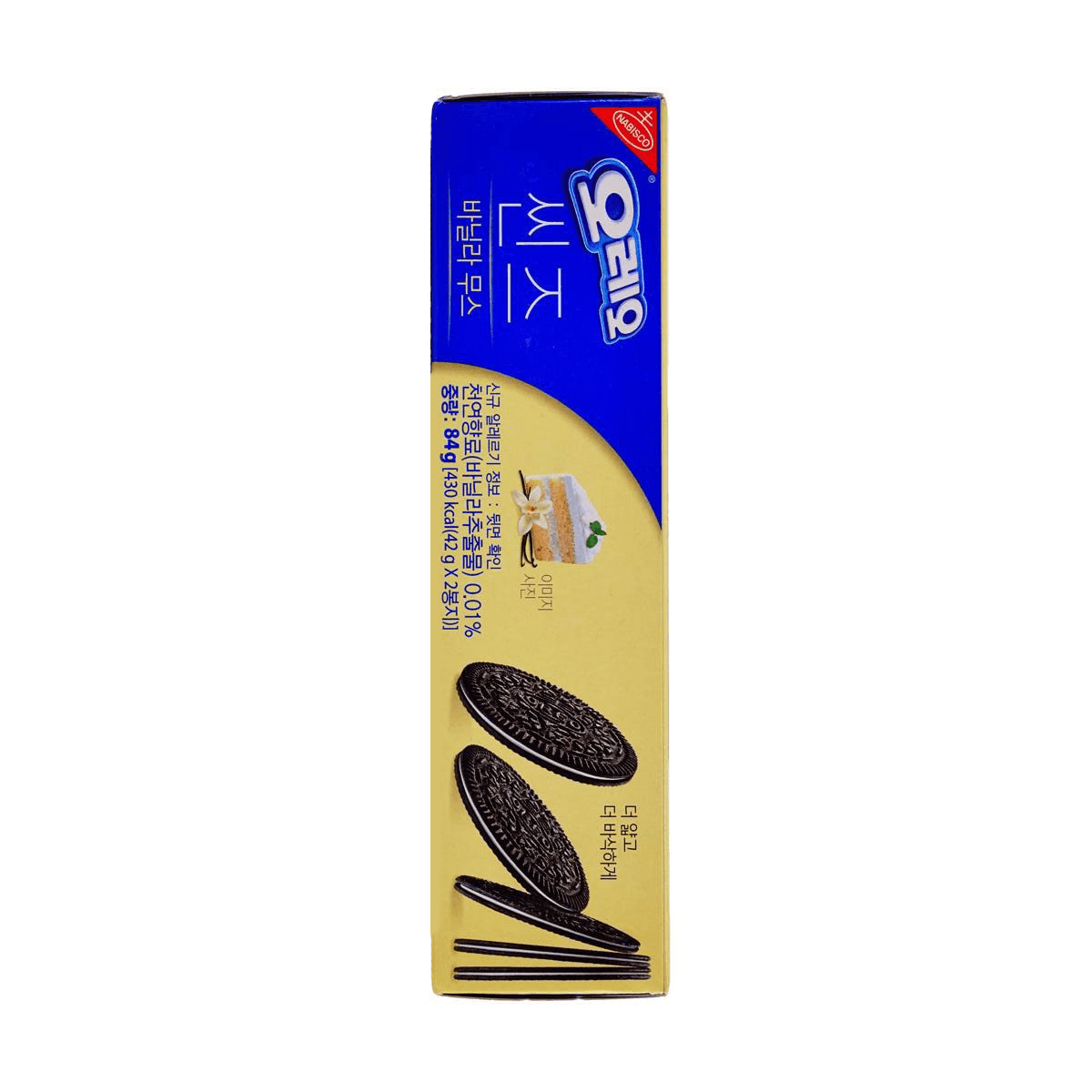 2.96 oz* 6packs Oreo Thins Korea Cookies   - Thins Chocolate Mousse / Tiramisu /Vanilla Mousse Sandwich 3 flavors