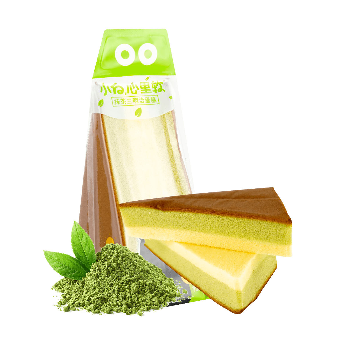 Soft Matcha Sandwich Cake, 3.17oz