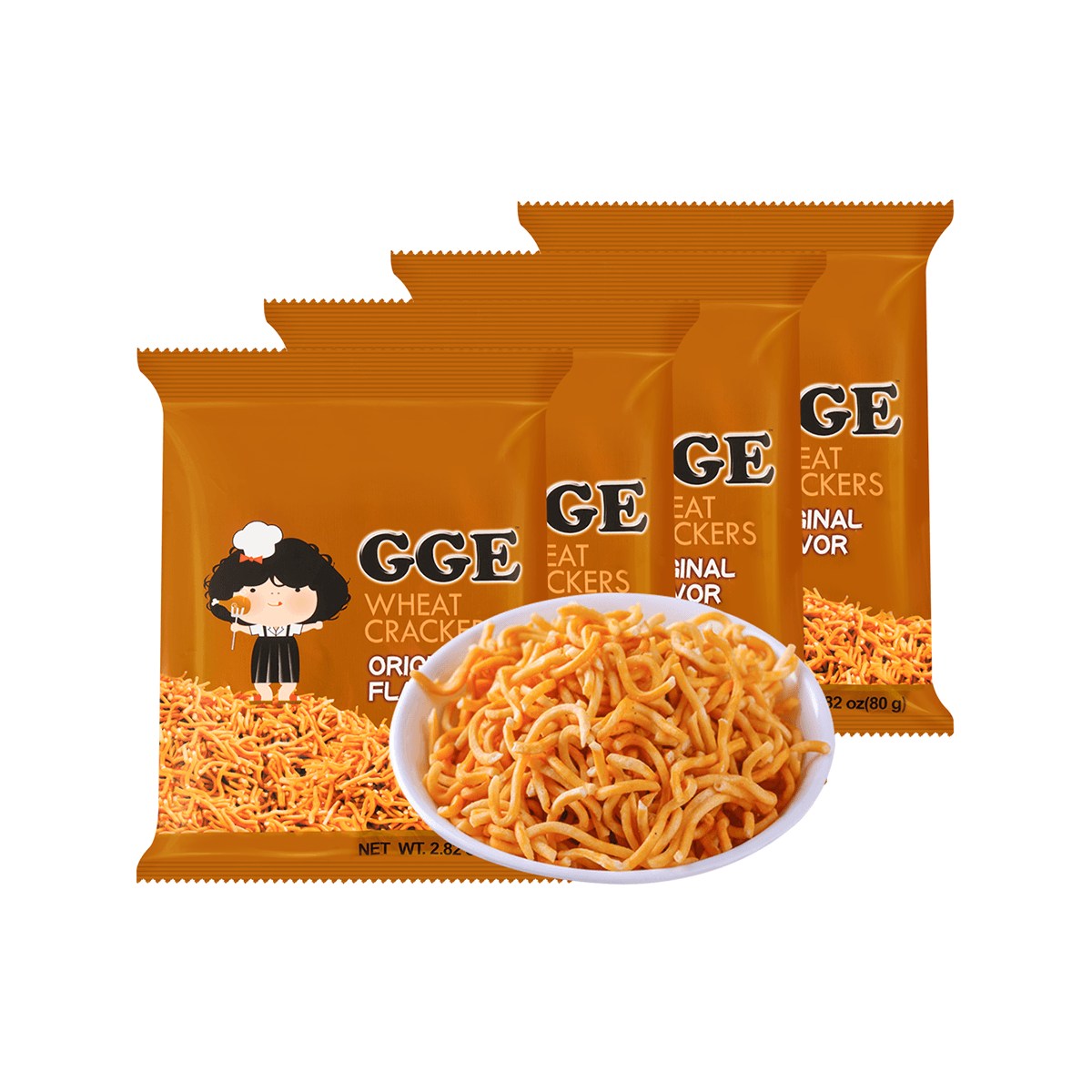 GGE Soy Sauce Ramen Wheat Cracker 80g