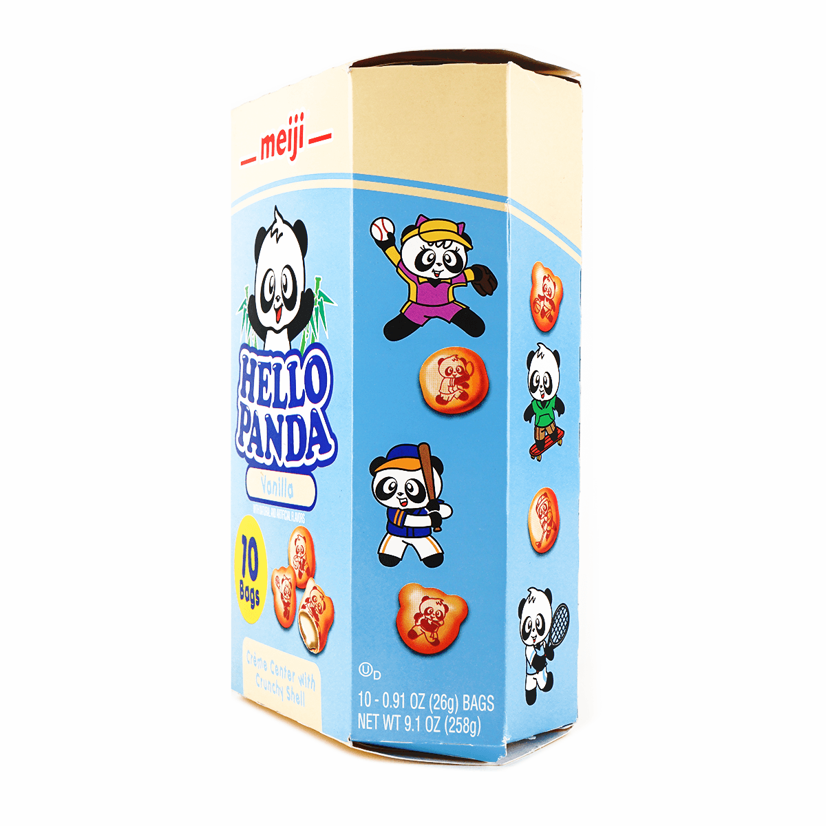 Hello Panda Biscuit with Milk Vanilla Filling 258g