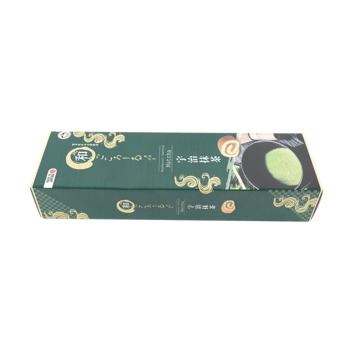 Wagokoroll Castella Cake Uji Matcha 8.46 oz