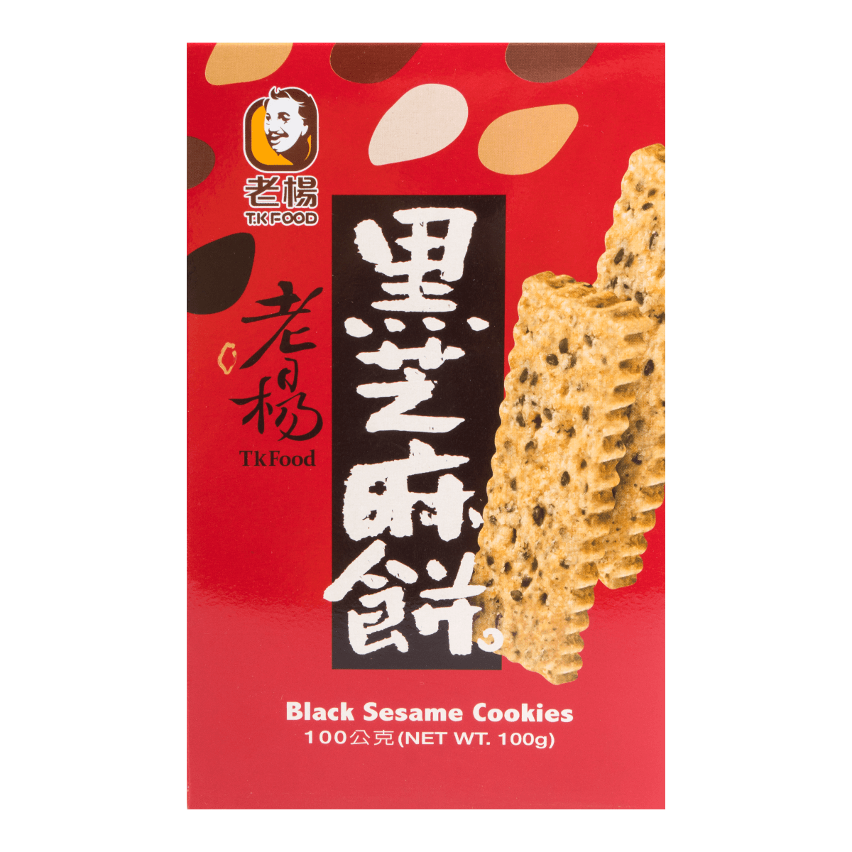 TK FOOD Black Sesame Cookies 230g