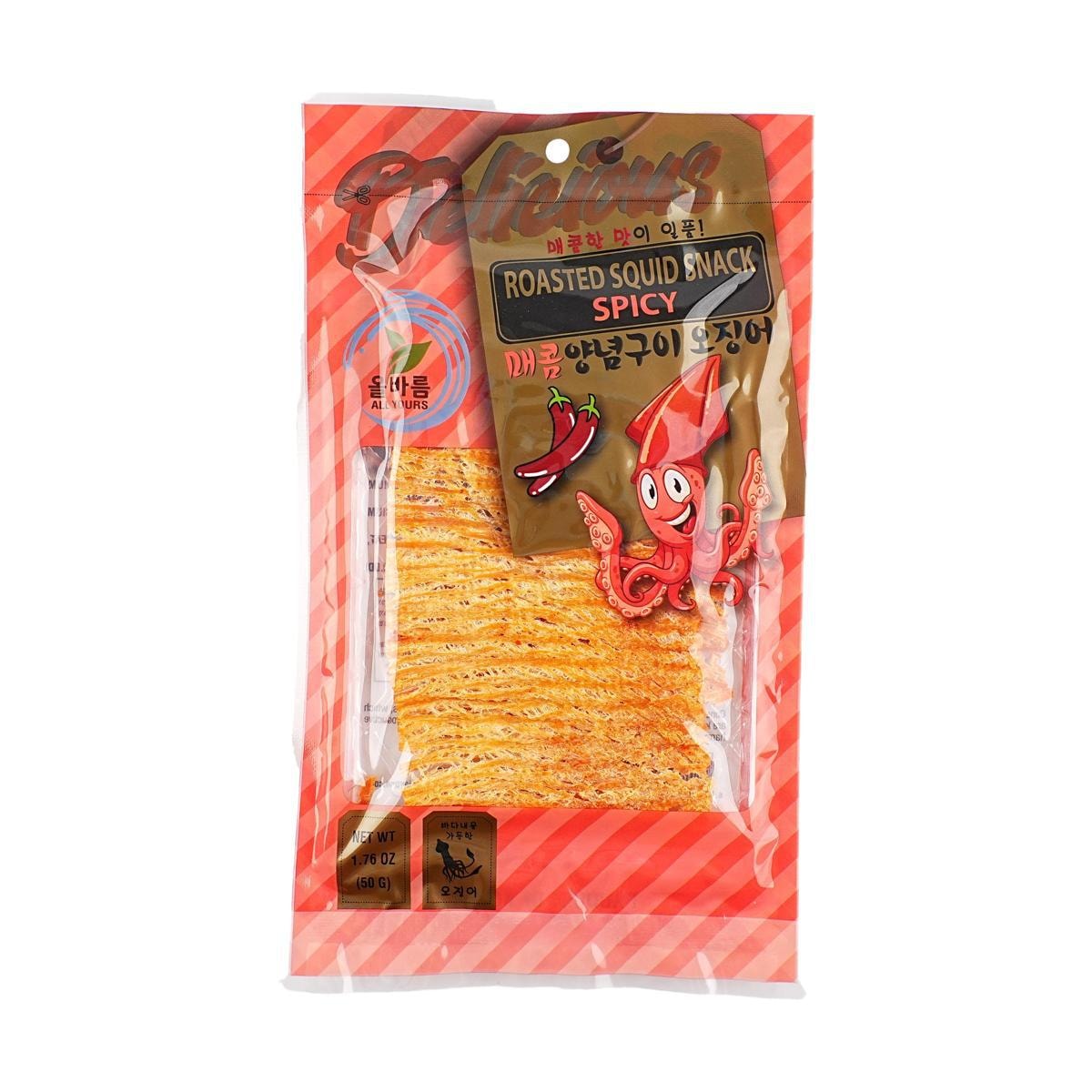 Roasted Squid Snack,Butter Flavor,1.76 oz