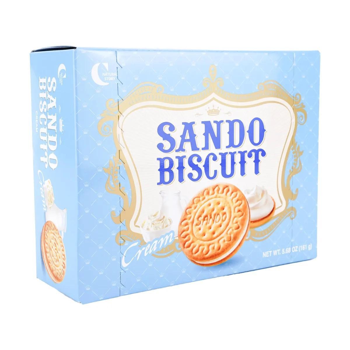 Sando Biscuit Milk Flavor 161g