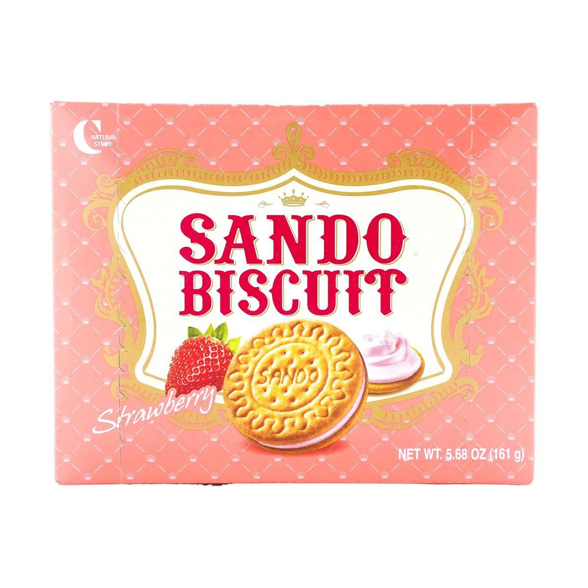 Sando Biscuit Milk Flavor 161g