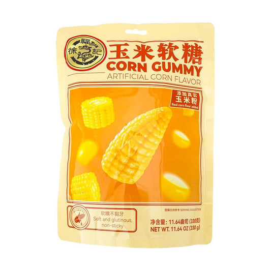 Butter Flavor Corn Soft  Jelly Gummy Candy, 11.64 oz