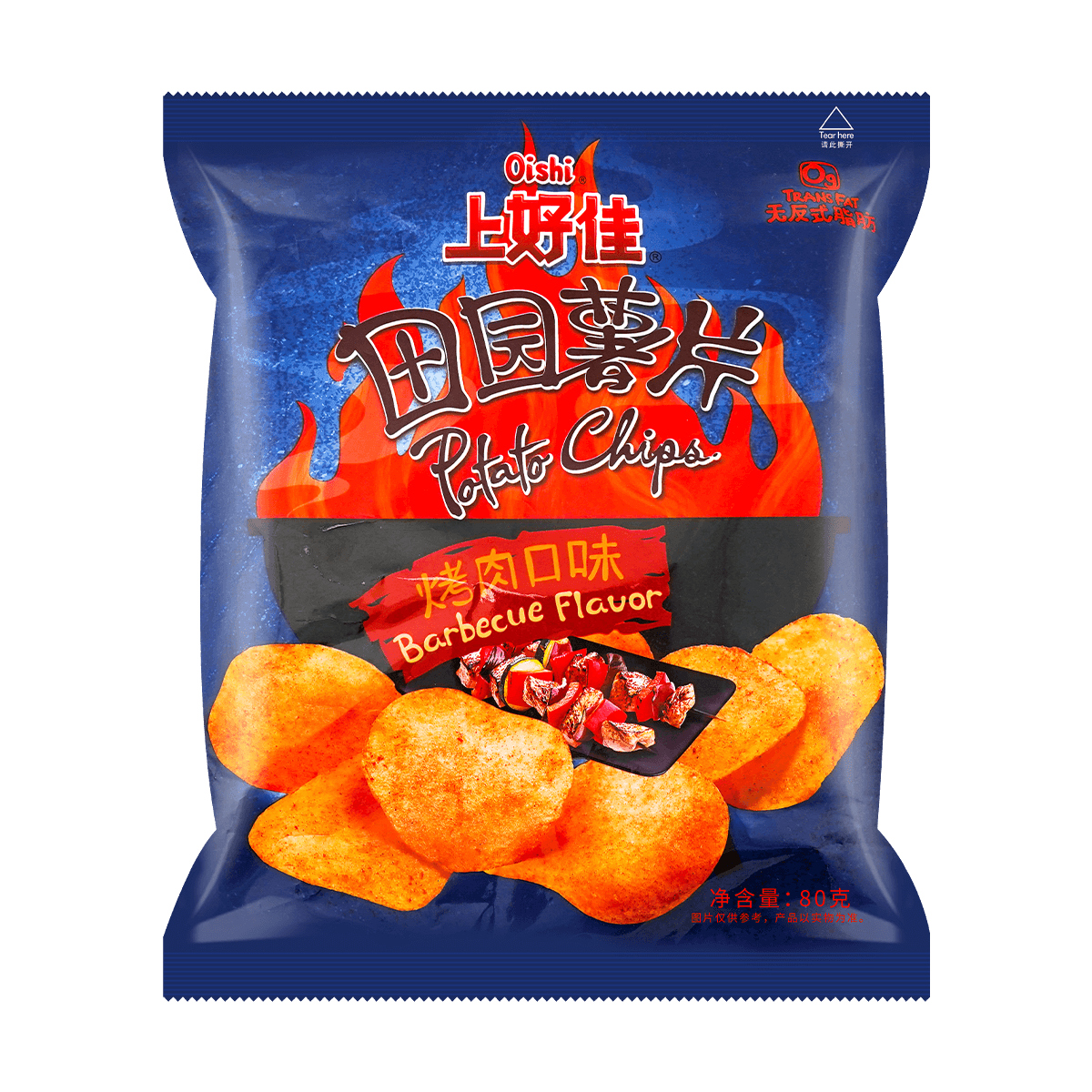 Potato Chips Tomato Ketchup Flavor 80g