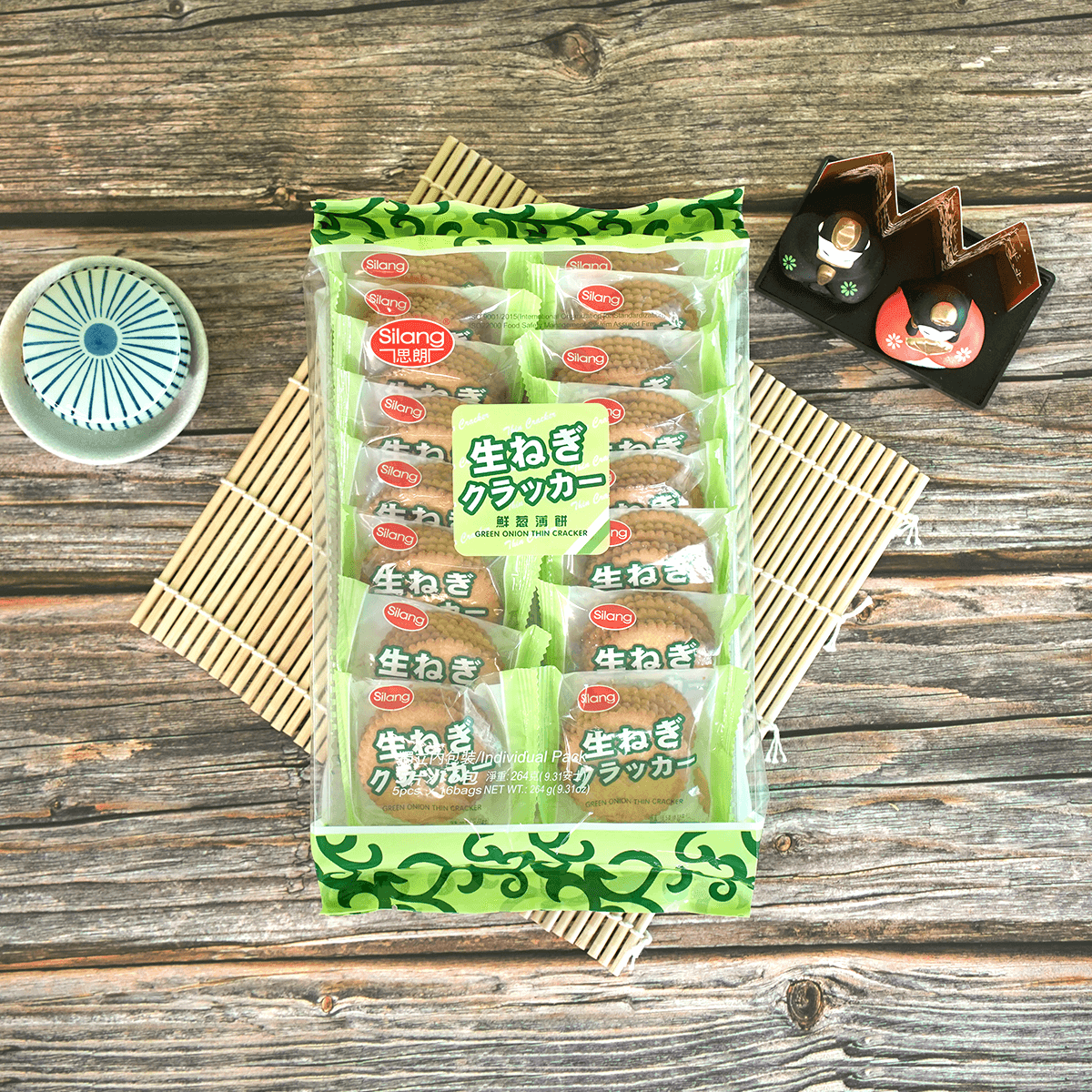 Green Onion Thin Cracker 264g