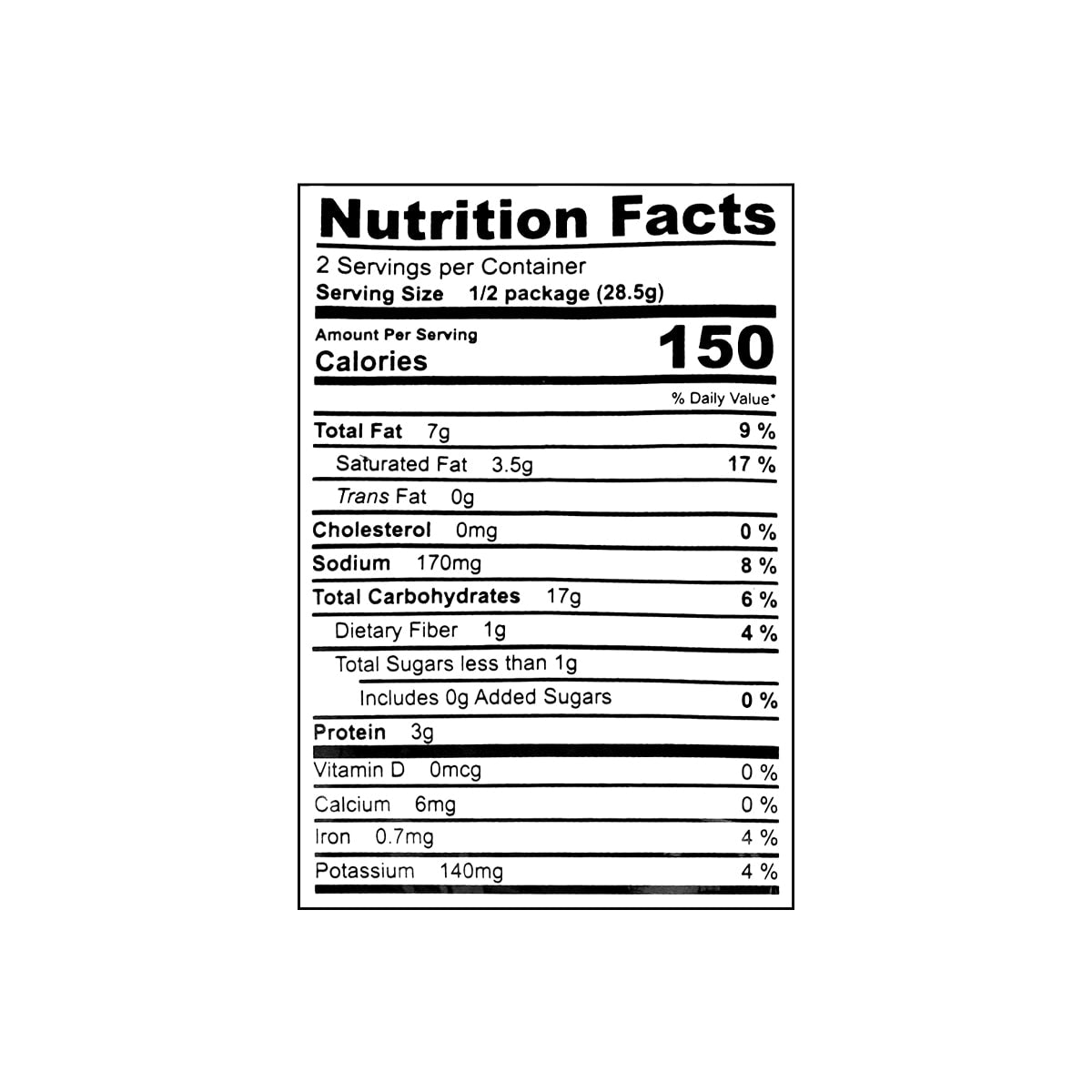 Crispy Pea Crackers - Basil Flavor, 1.7oz