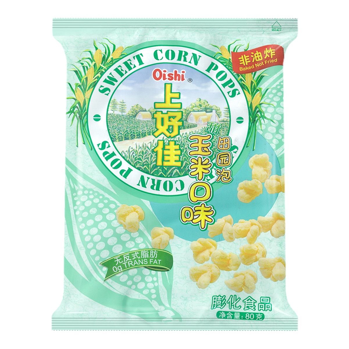 Sweet Corn Puff 80g 0g Trans Fat