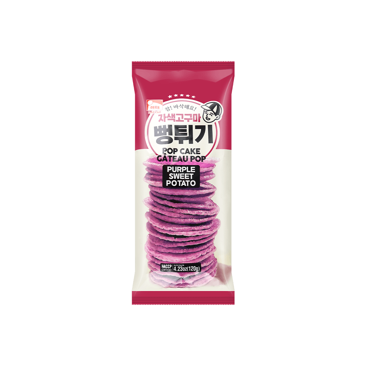 Rice Pop Sweet Purple Potato 120g