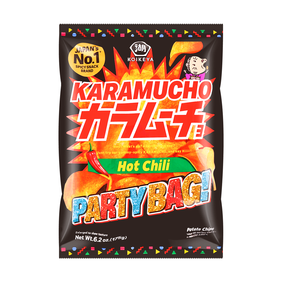 Karamucho Strong Potato Chips 6.2oz
