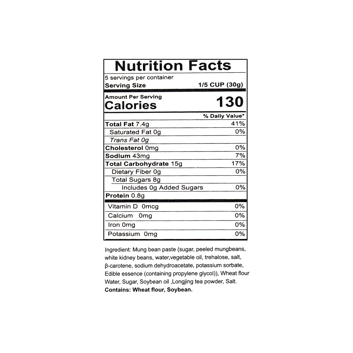 Longjin Green Tea Cake 150g