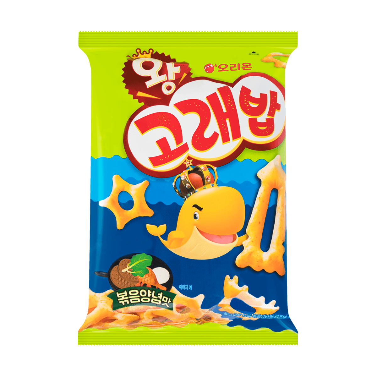 Wang Goreabap Snack -Seaweed Flavor, 1.97oz