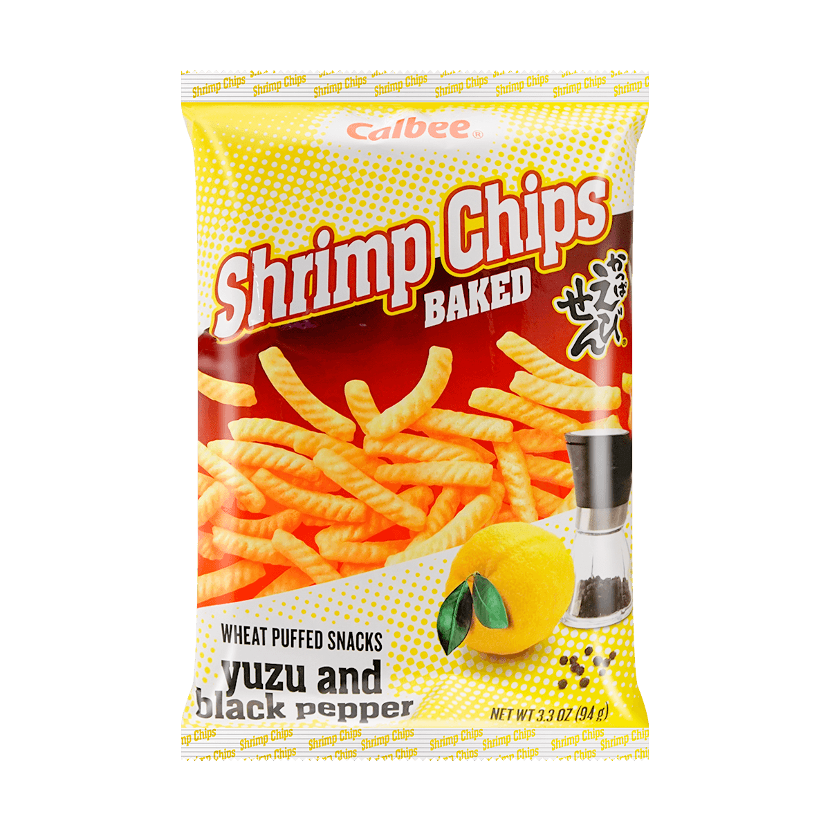 Crispy Shrimp Chips, Wasabi Flavor, 3.32 oz