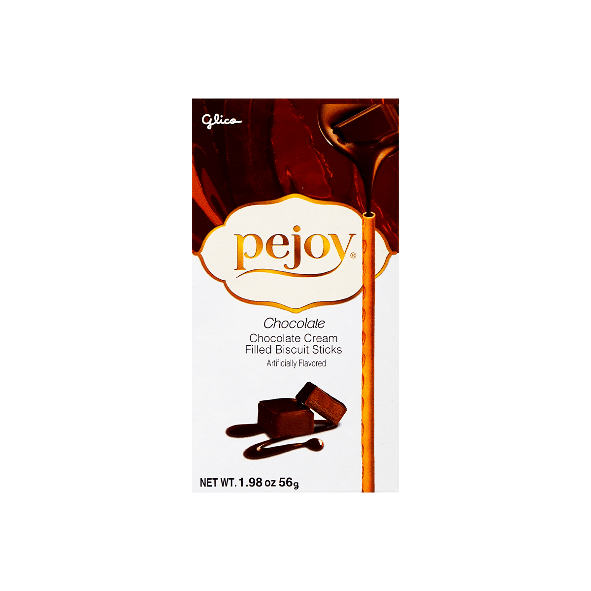 Pejoy Chocolate Cream-Filled Cookie Sticks - Pocky's Friend, 1.97oz
