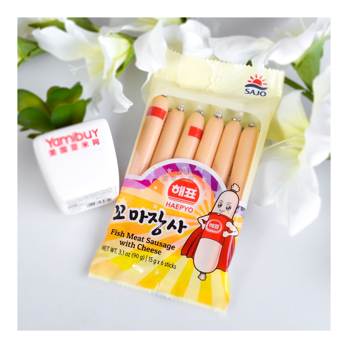 Fish Sausage With Cheese 90g